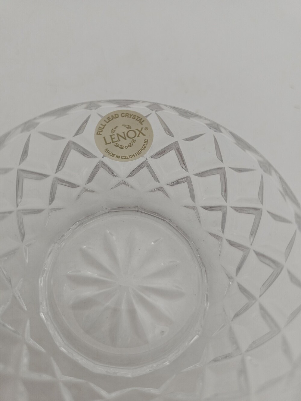 Lenox Crystal Diamond Bowl - European Full-Lead Crystal